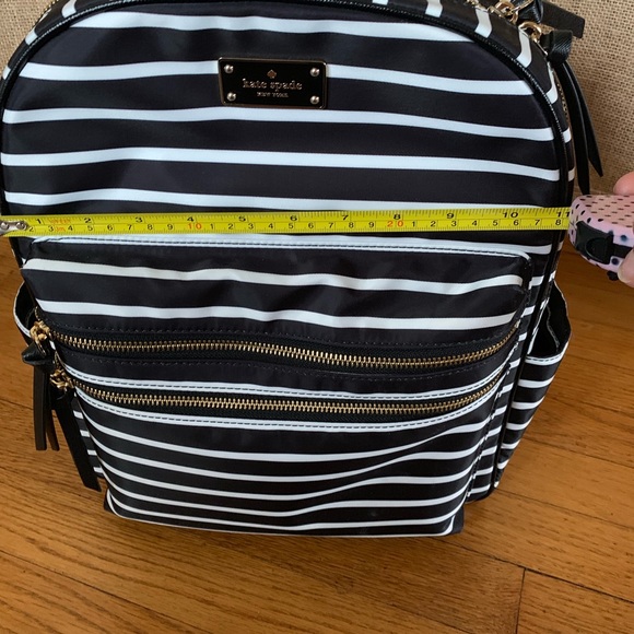 Kate Spade Striped Backpack and wallet - Picture 4 of 8